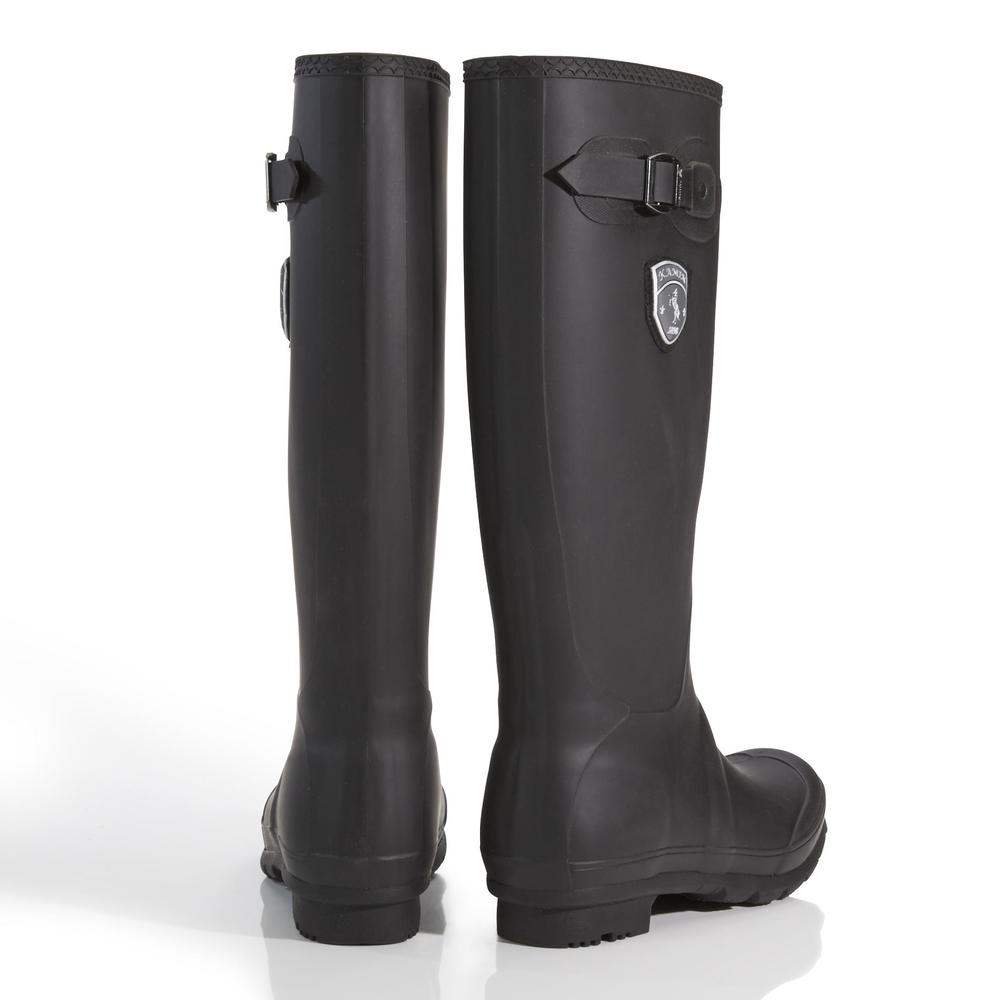 Kamik Women's Jennifer Black KneeHigh Rain Boot