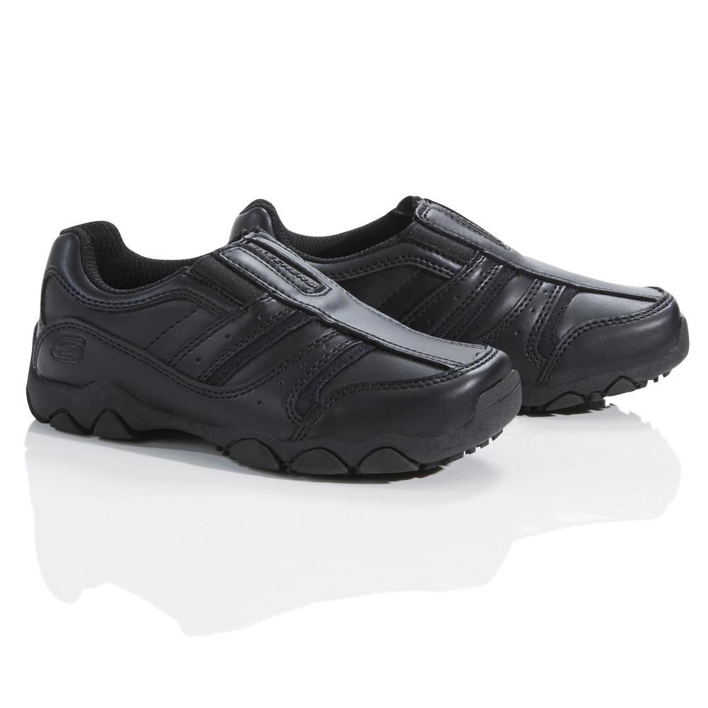 Skechers Boy's Relaxed Fit Walter Black Casual Shoe