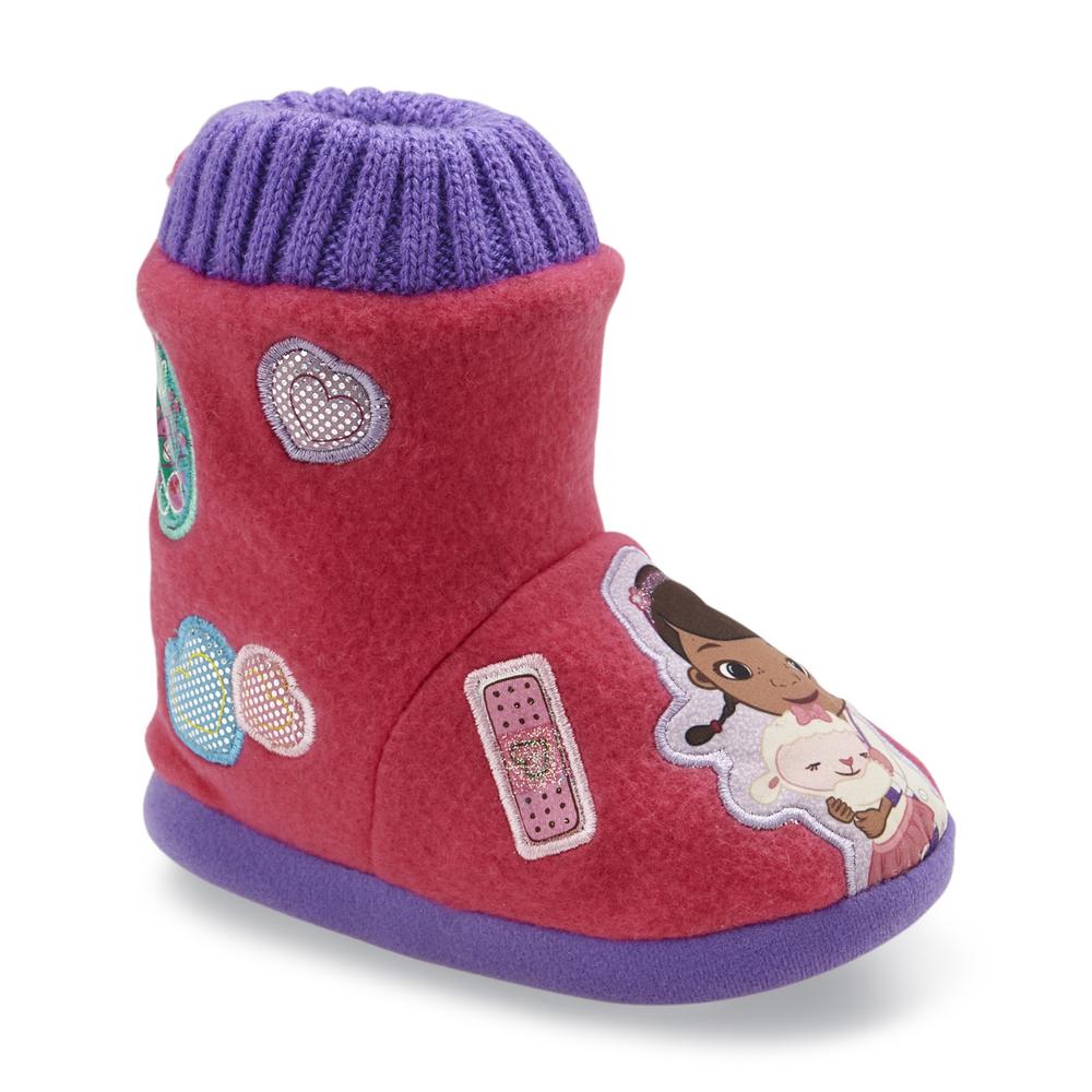 Disney Doc McStuffins Girl's Slipper - Pink/Purple