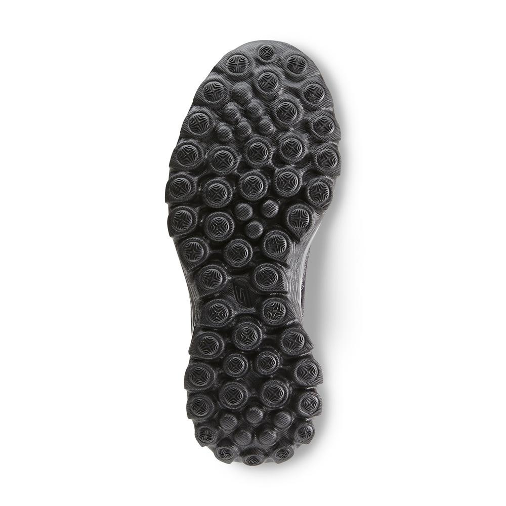 Skechers Women's GOwalk Super Sock Casual Athletic Shoe - Charcoal/Black