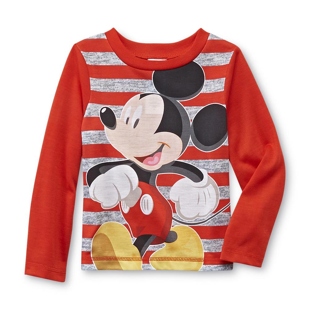 Disney Mickey Mouse Infant & Toddler Boy's Pajama Shirt & Pants - Striped
