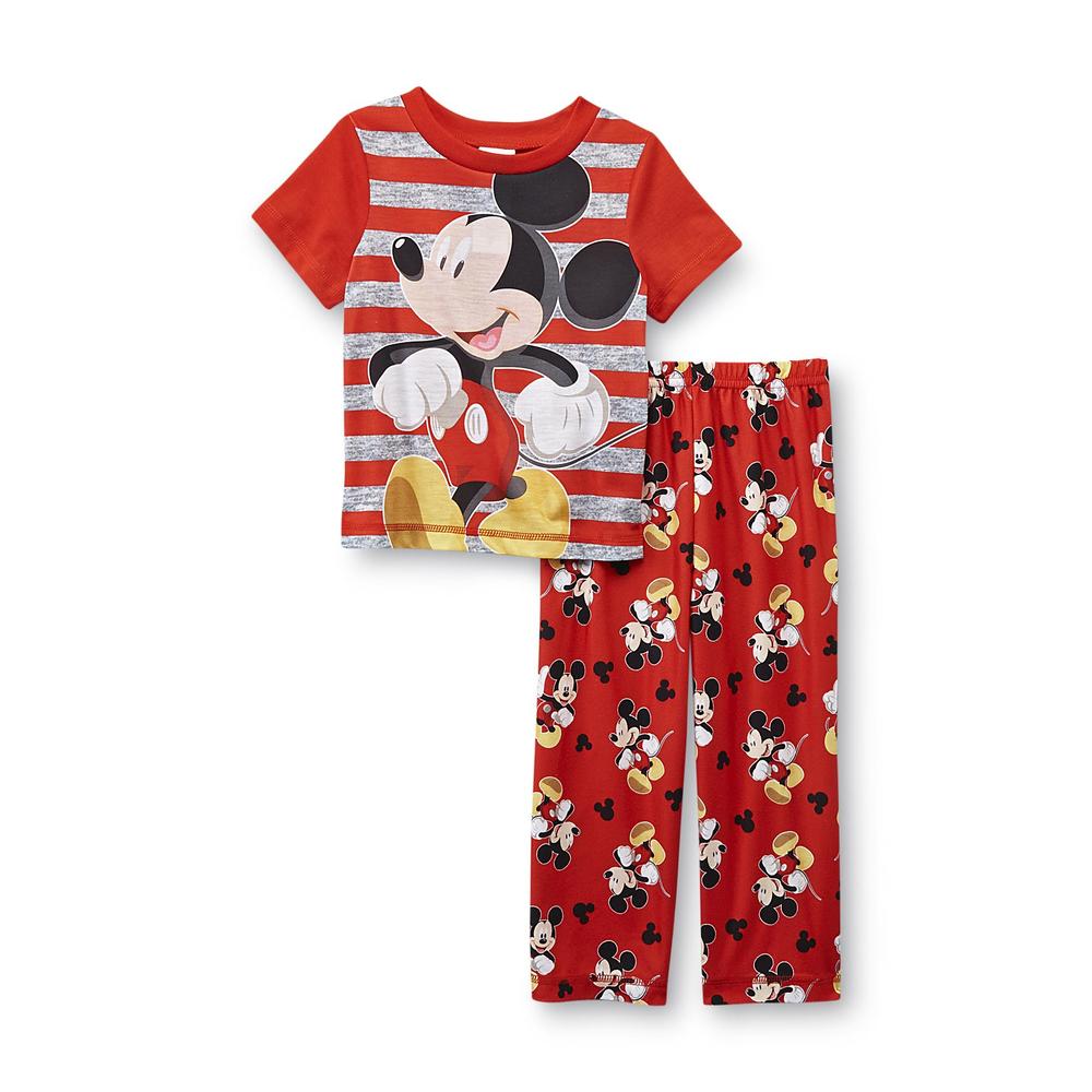 Disney Mickey Mouse Infant & Toddler Boy's Pajama Shirt & Pants - Striped