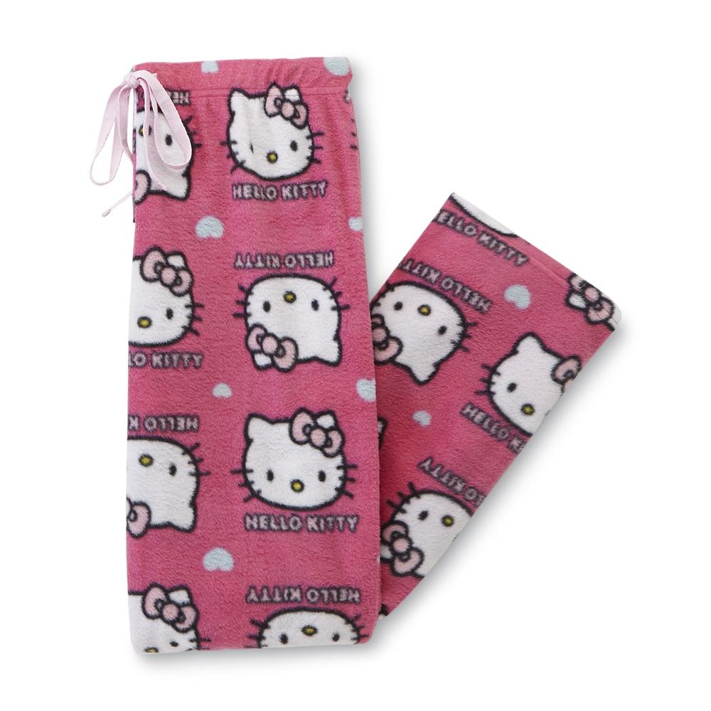 Hello Kitty Women's Microfleece Pajamas