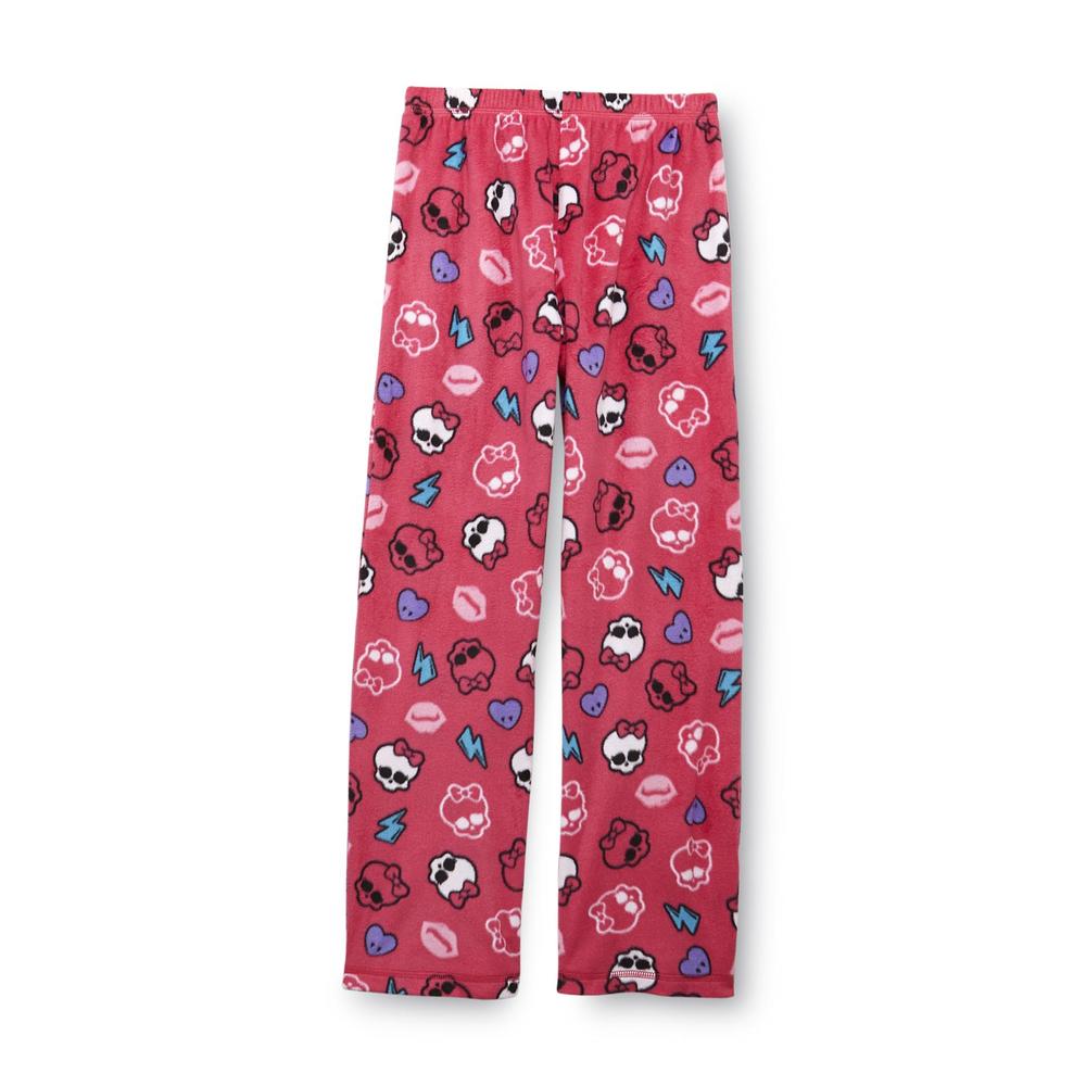 Monster High Girl's Pajama Shirt & Pants