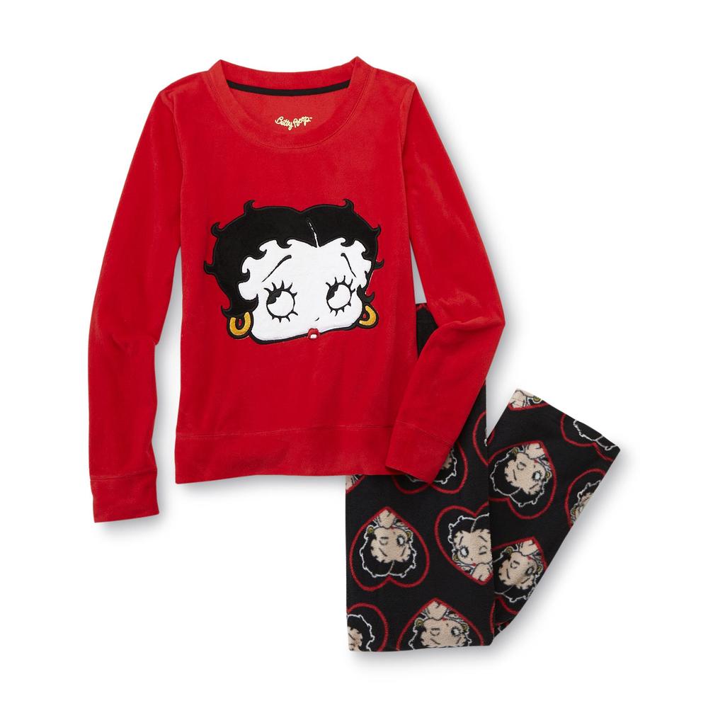 Betty Boop Women's Microfleece Pajamas