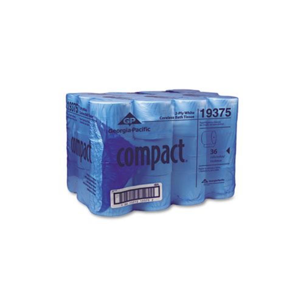 GPC19375 Compact® Coreless TwoPly Bath Tissue