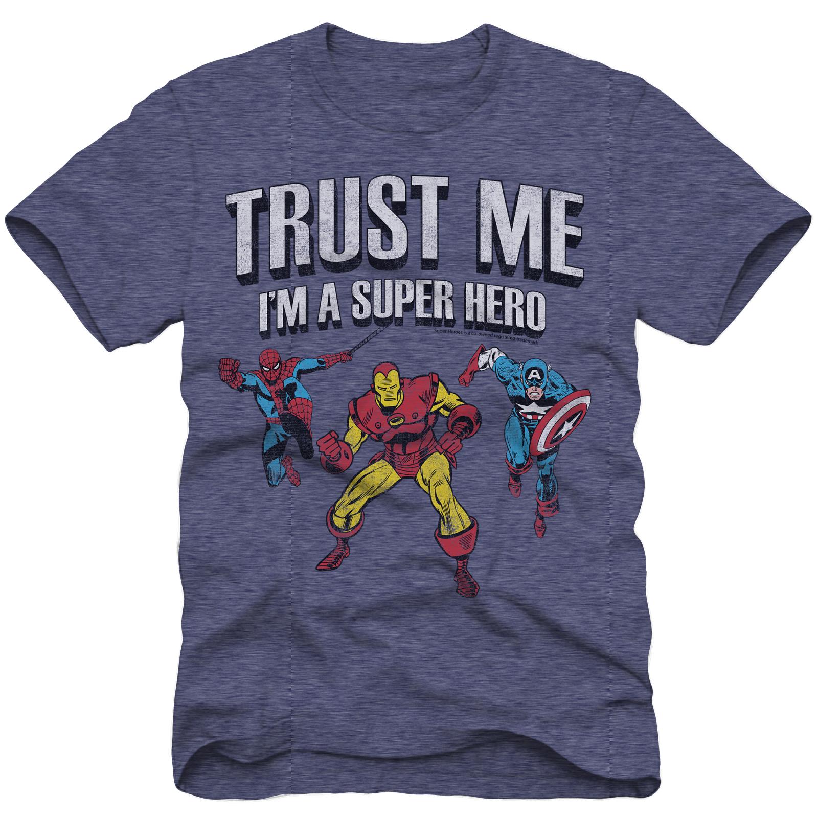 Marvel Men's Graphic - T-Shirt - I'm A Superhero