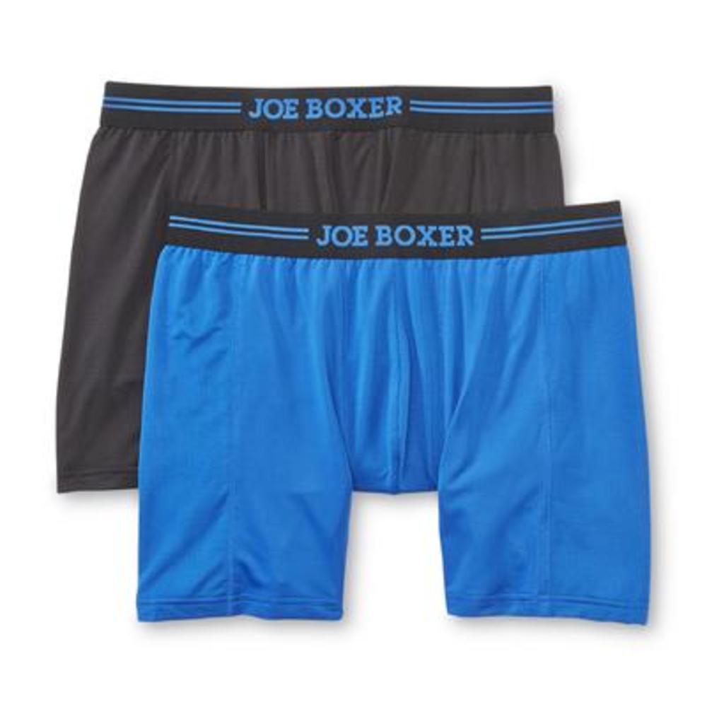 Joe Boxer Men's 2-Pack Active Performance Boxer Briefs