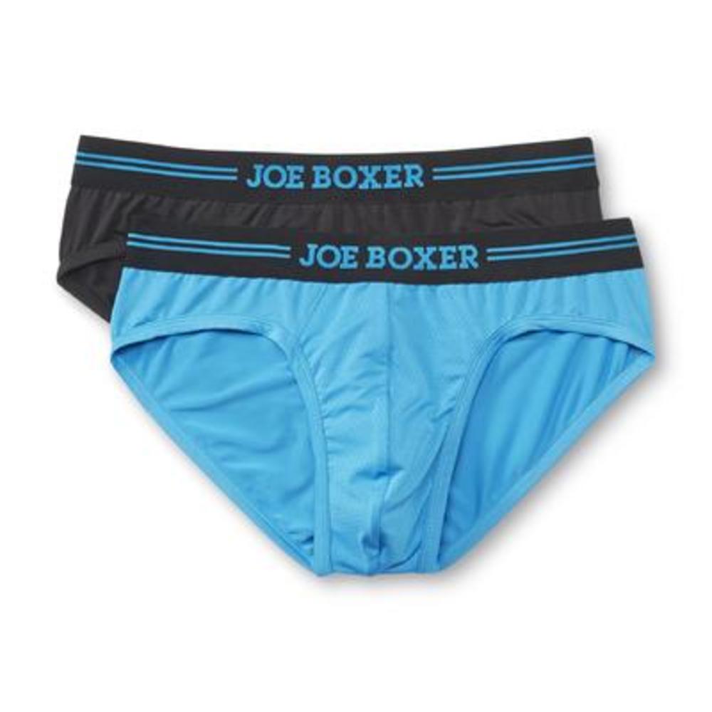 Joe Boxer Men's 2-Pack Active Performance Boxer Briefs