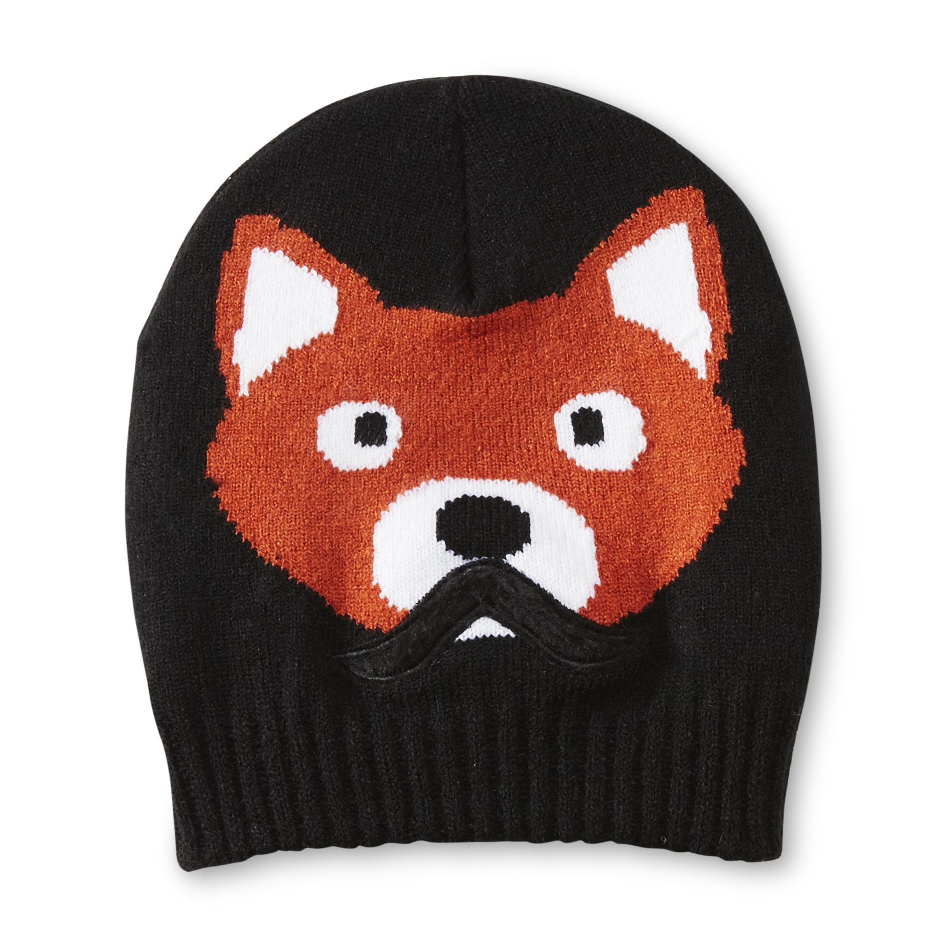 Joe Boxer Women's Knit Critter Hat - Fox