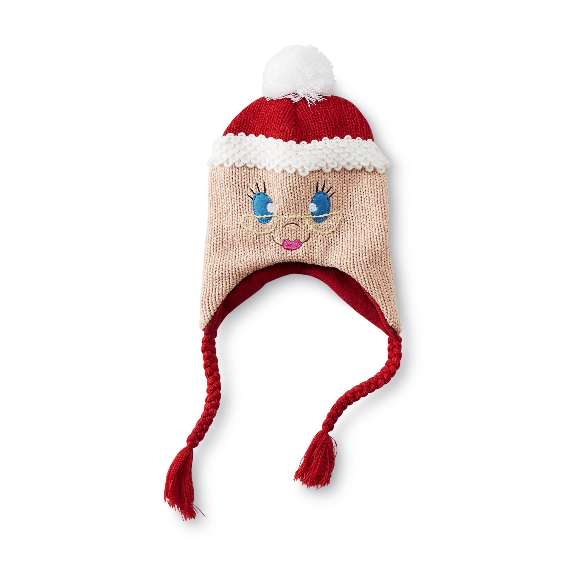 Joe Boxer Women's Christmas Knit Hat - Mrs. Claus