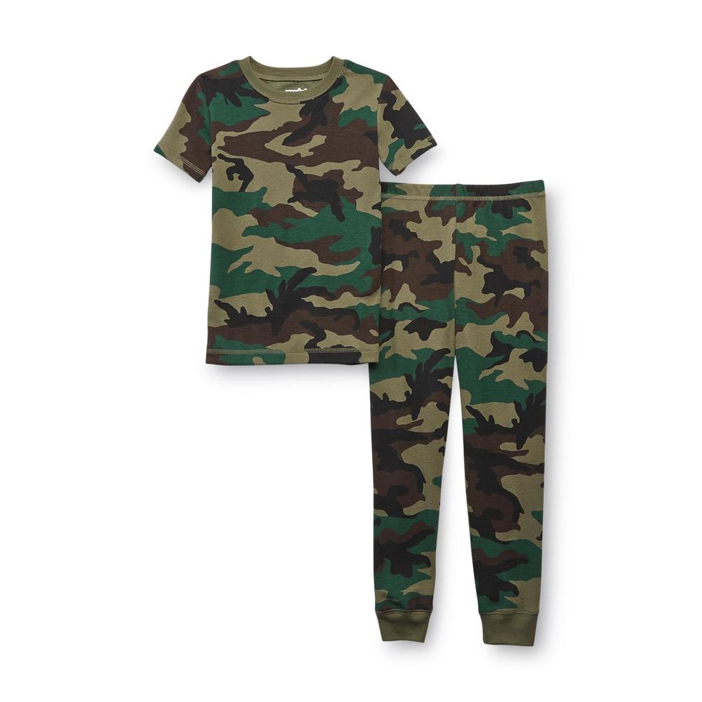 Joe Boxer Boy's 2 Pairs Pajamas - Camouflage