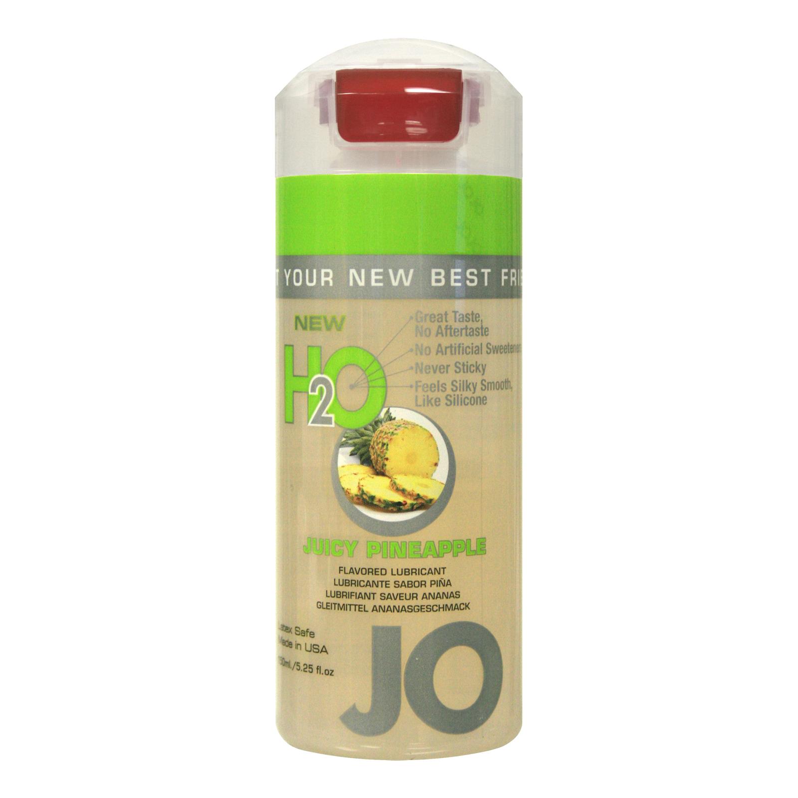 System Jo Flavored Water Based Lubricant Juicy Pineapple 5.25 Ounces