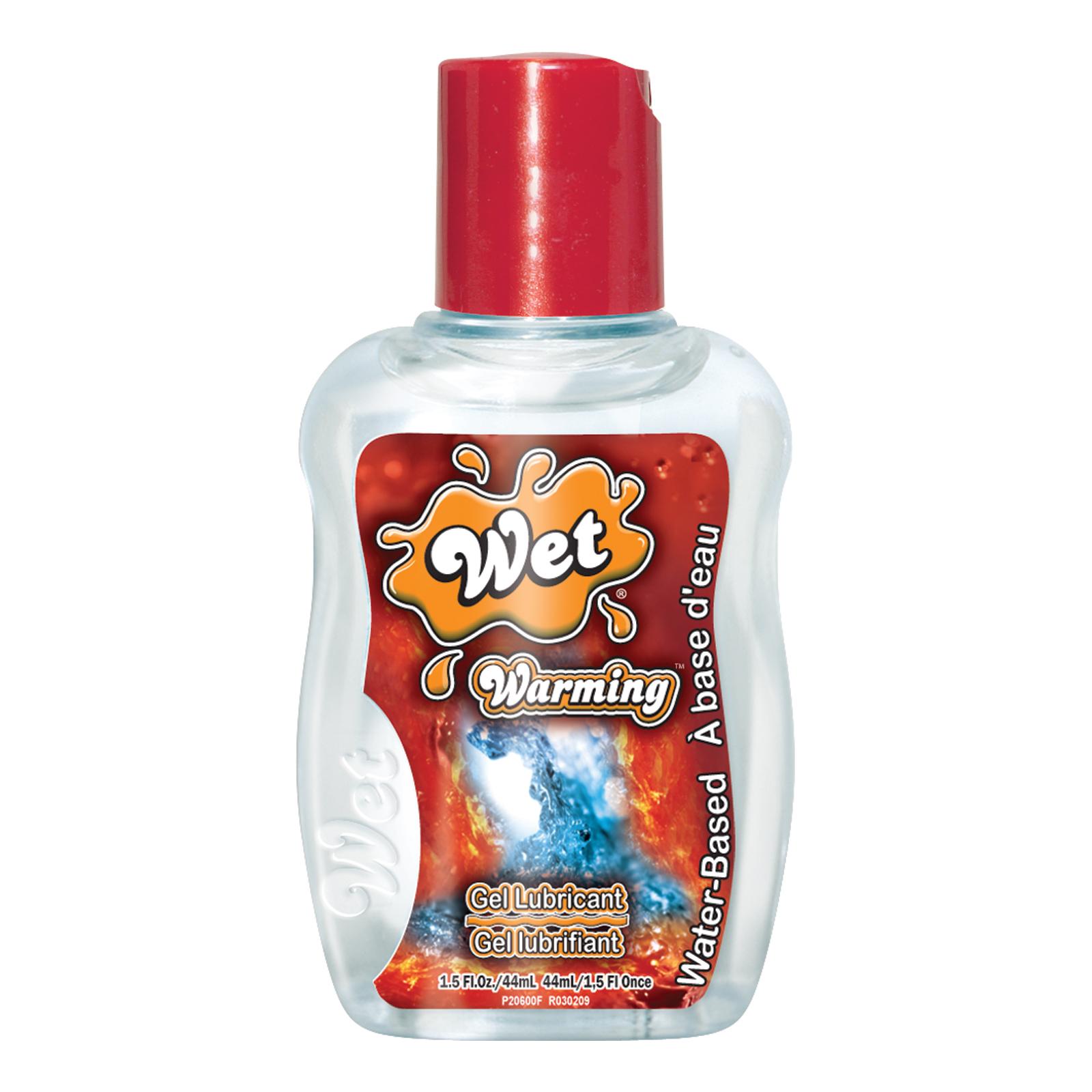 Wet Warming Water Based Gel Lubricant 1.5 Ounces