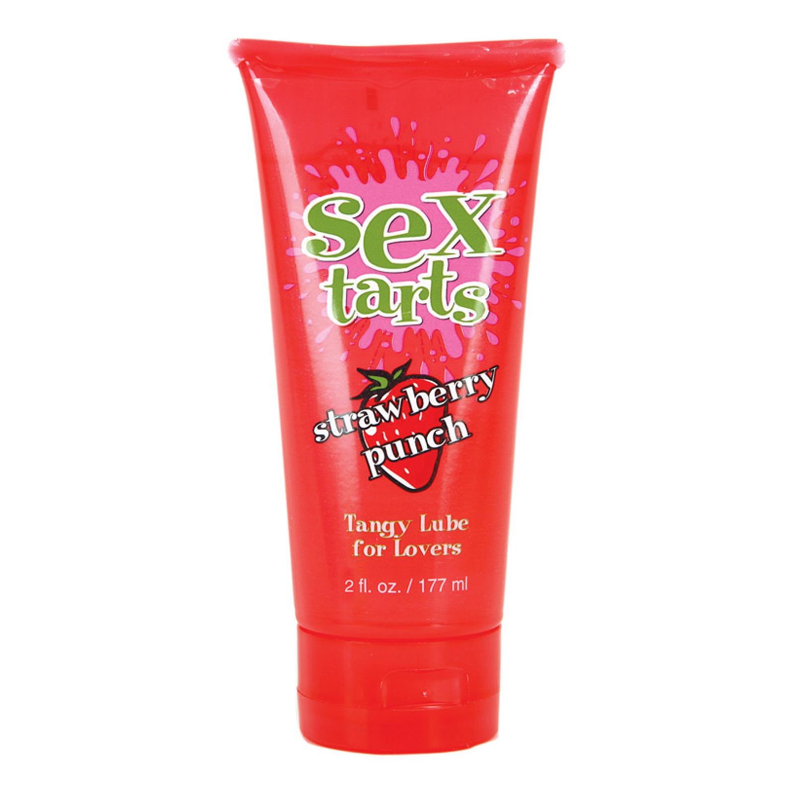 Topco Sales Sex Tarts Tangy Lubricant For Lovers Strawberry Punch 2 Ounces