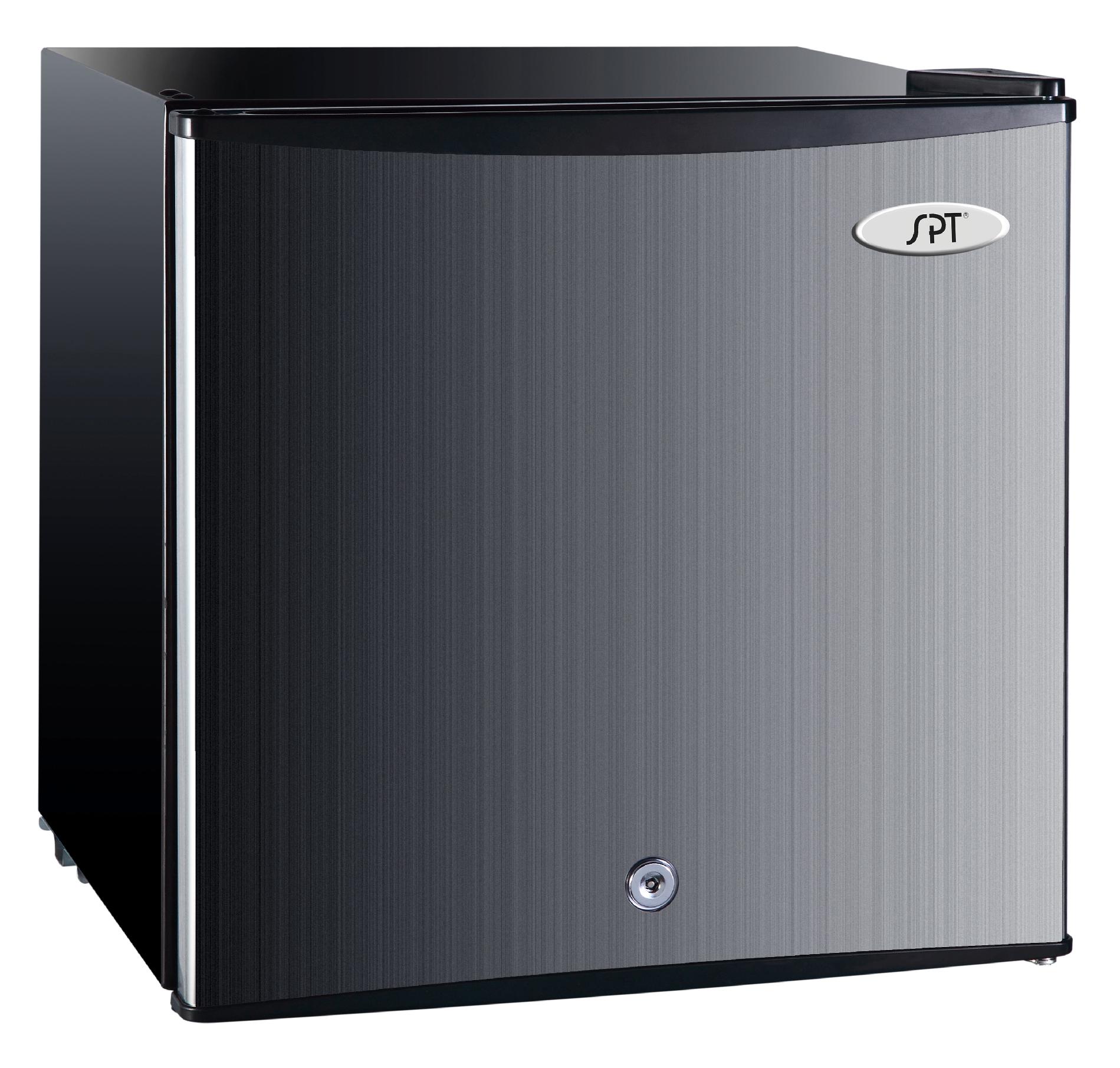 SPT 1.1 cu.ft. Upright Freezer in Stainless Steel 