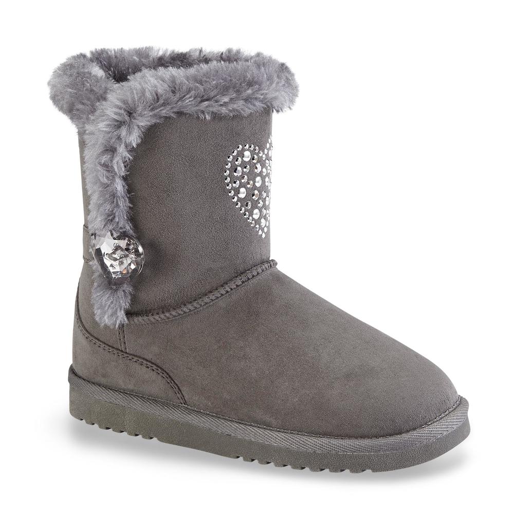 Piper & Blue Girl's Aany 6" Gray Fashion Boot