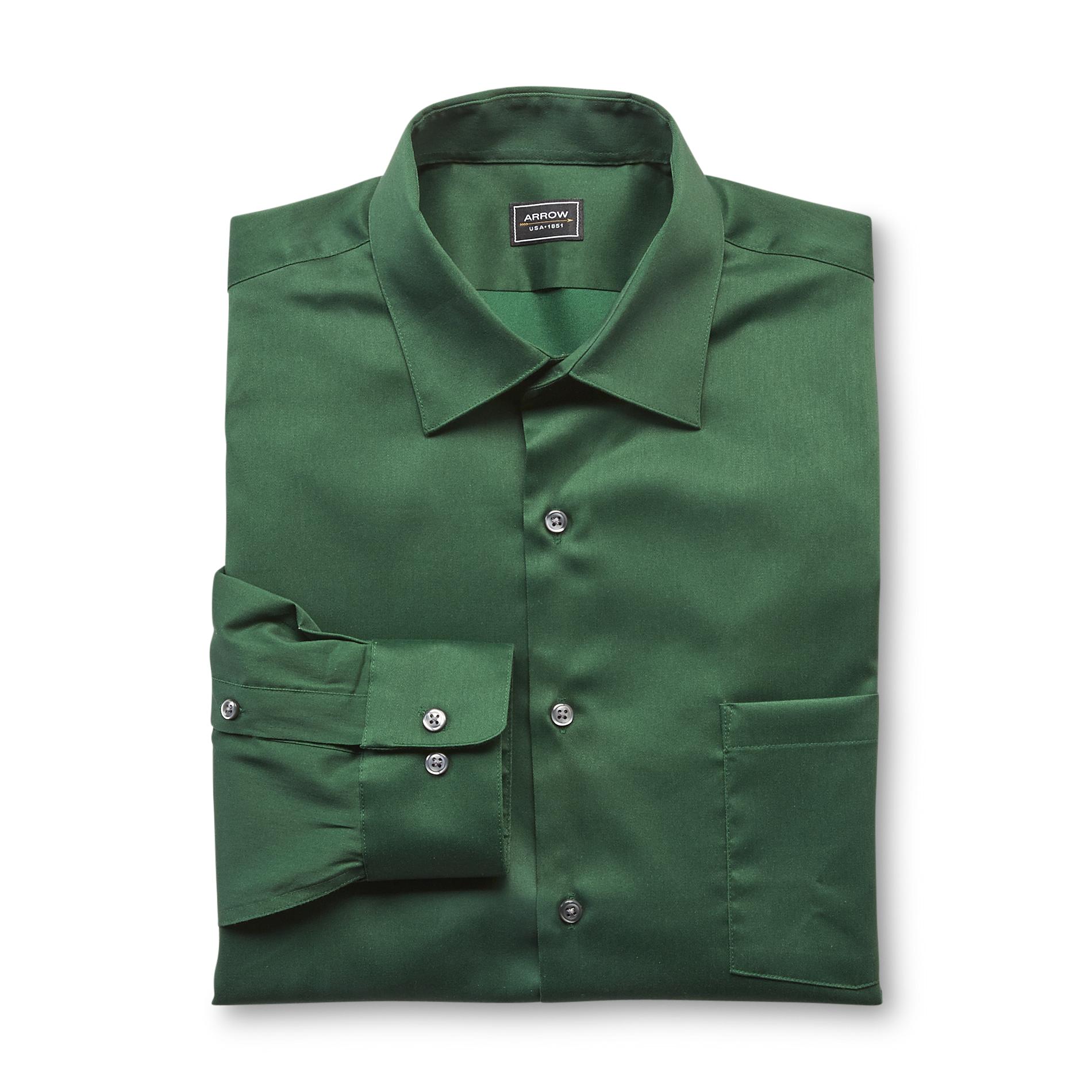 089467055587 UPC Arrow Men's Modern Fit Dress Shirt, Size 16.5