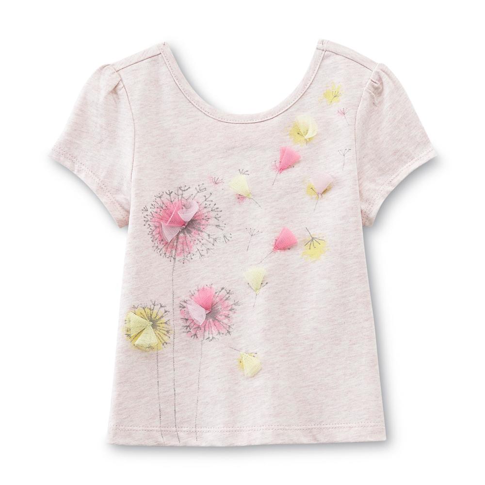Toughskins Infant & Toddler Girl's Back-Bow Graphic T-Shirt - Dandelion