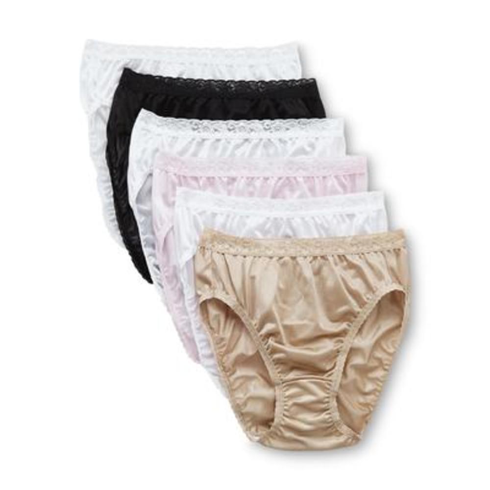 Hanes Women's 6-Pack Hi-Cut Panties - Multicolored