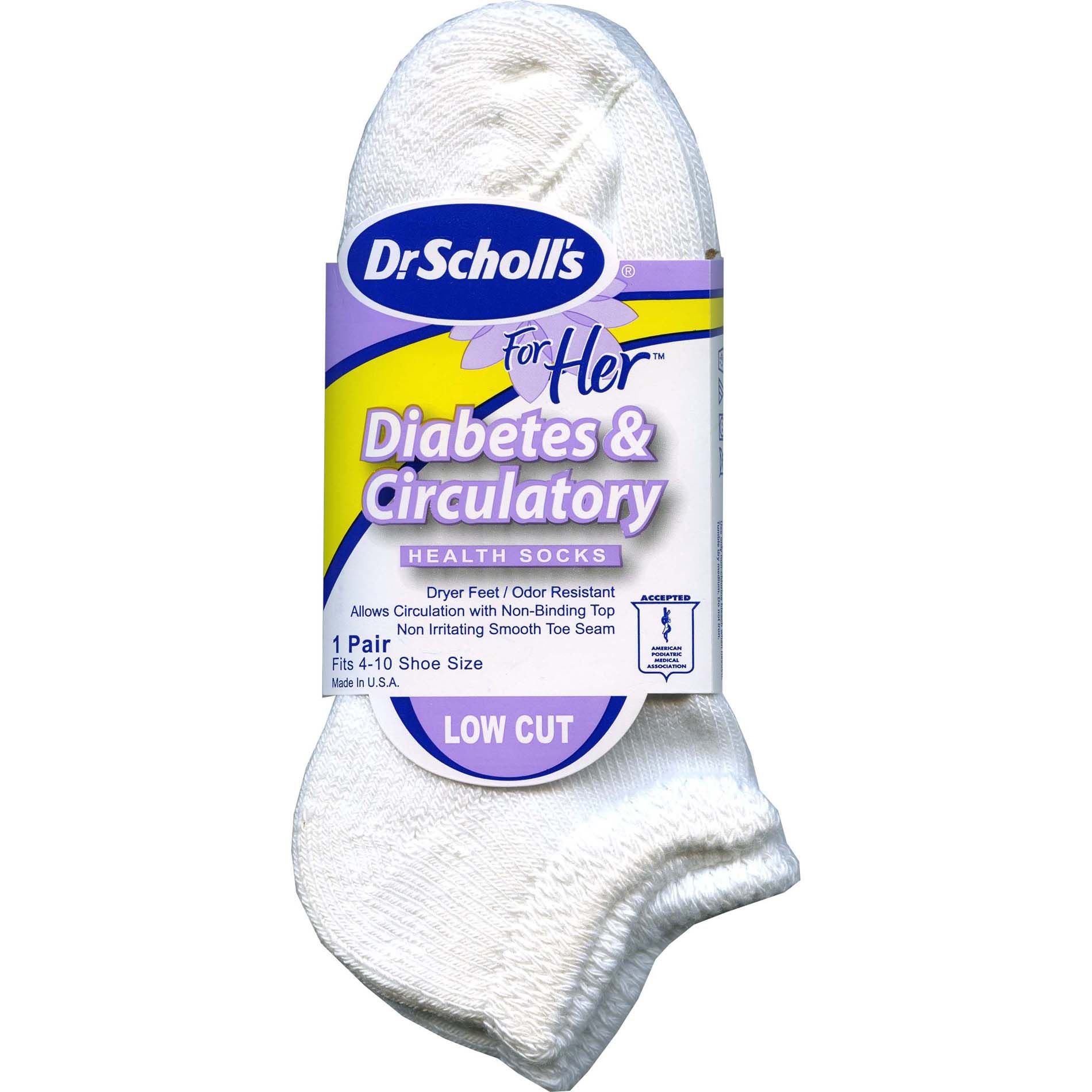 Dr. Scholl's Women&#39;s Low Cut Health Socks