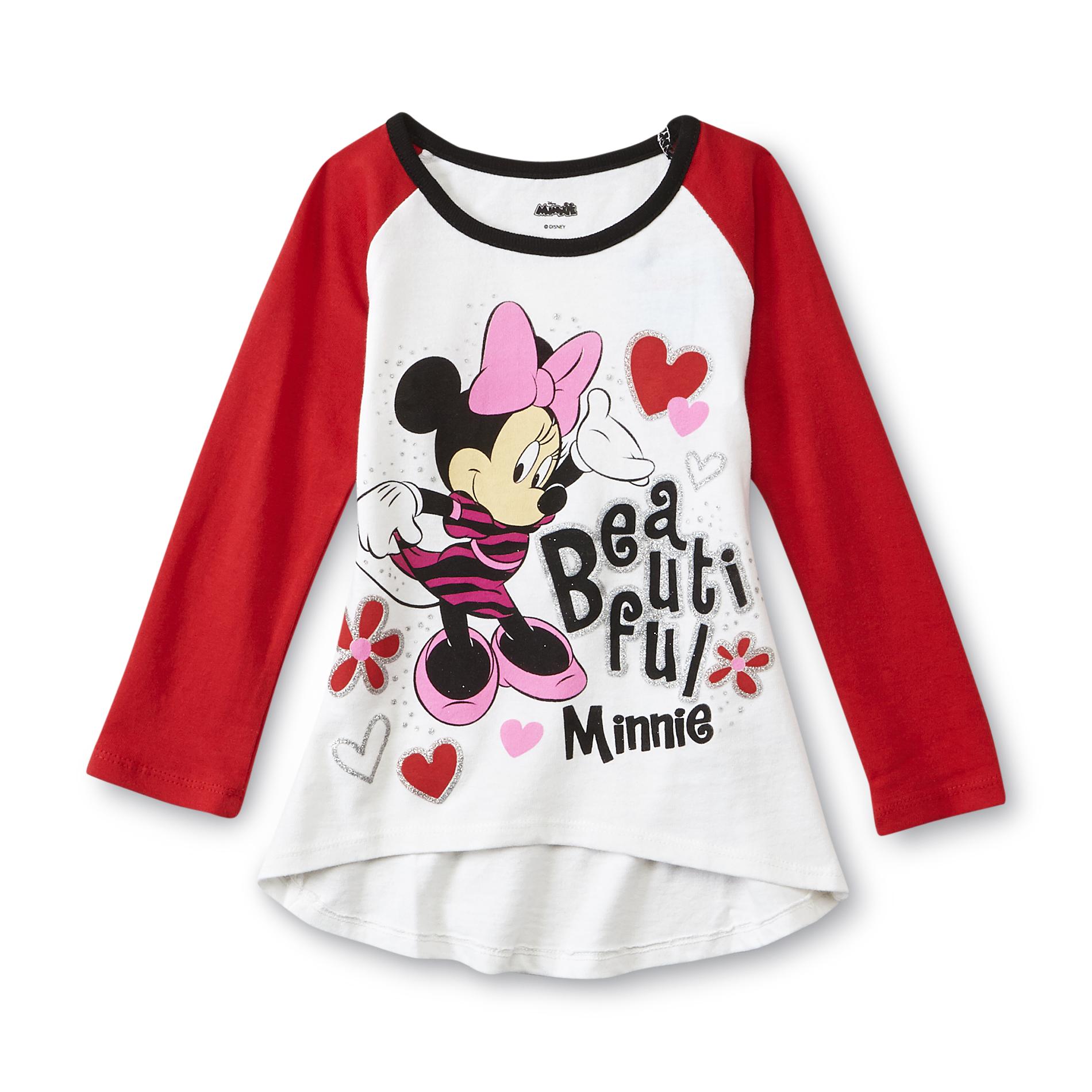 Disney Minnie Mouse Toddler Girl's T-Shirt - Beautiful