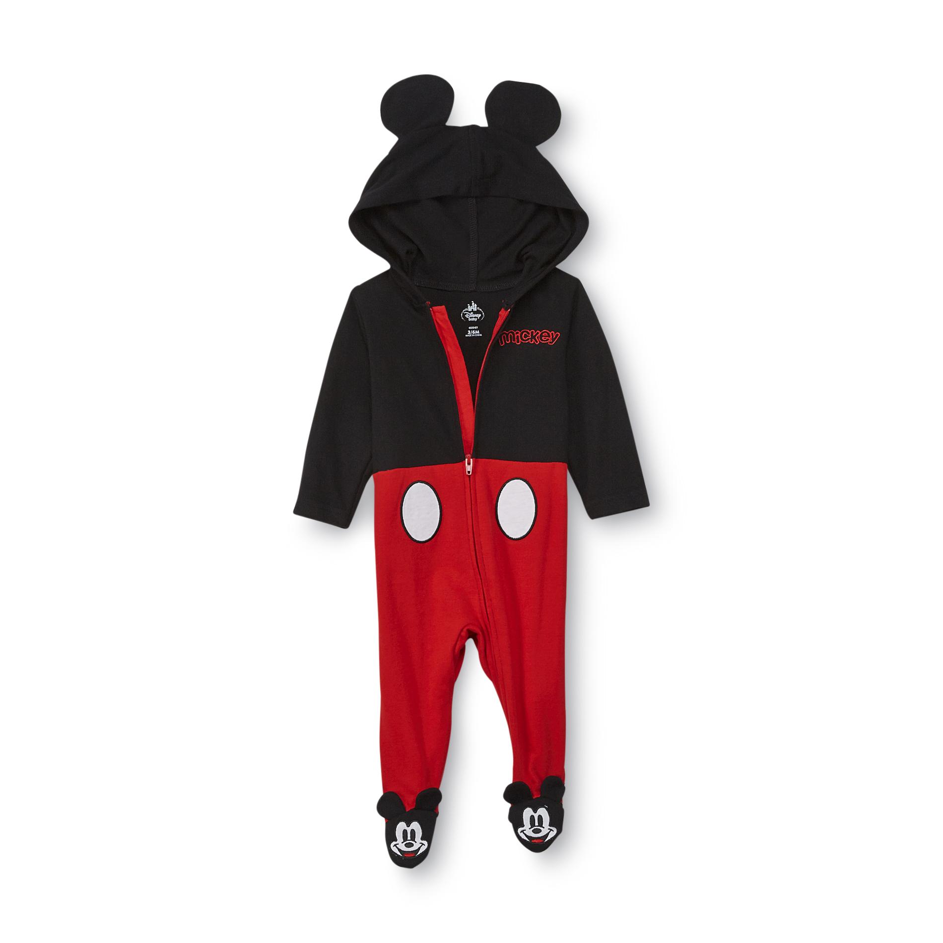 Disney Mickey Mouse Newborn Boy's Footed Costume