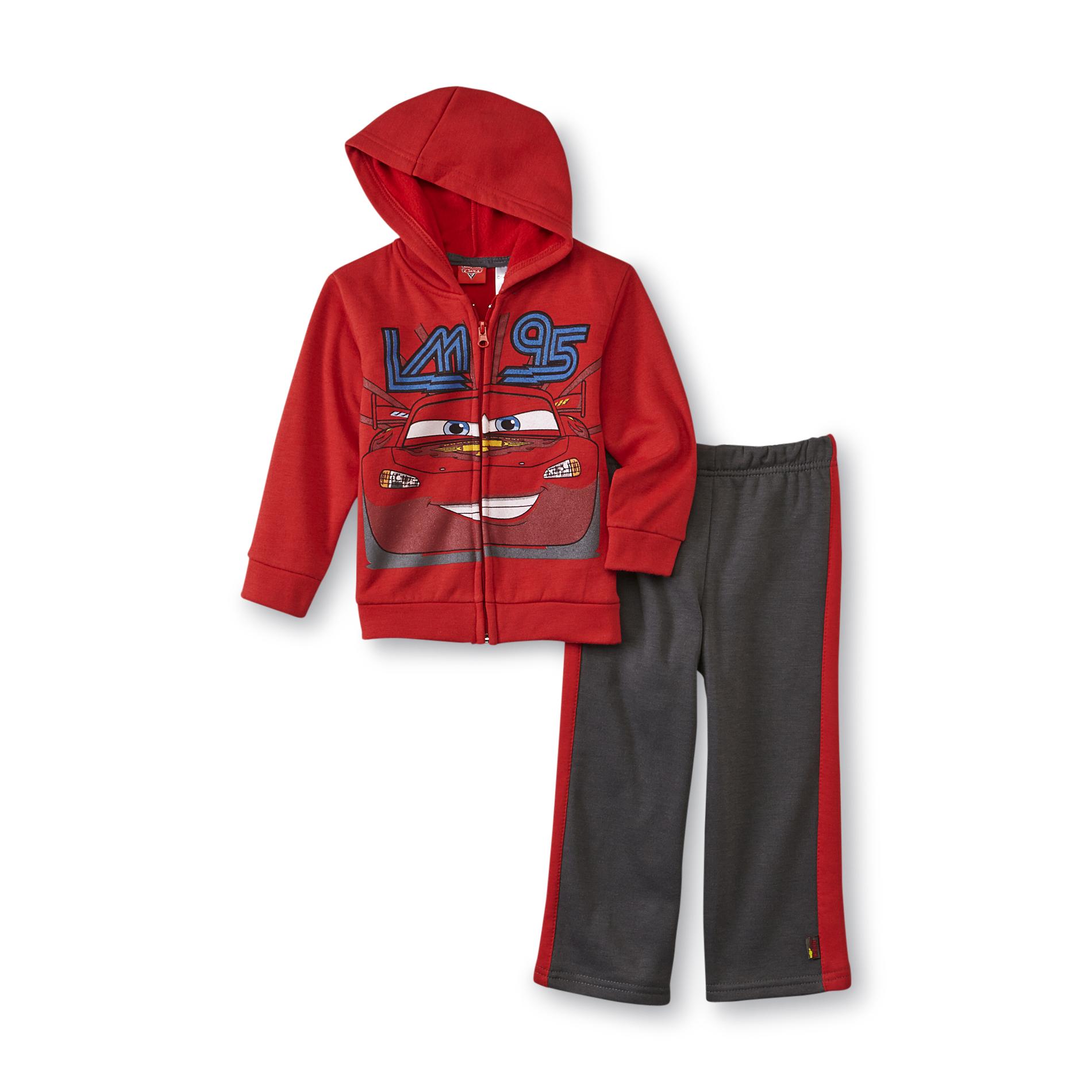 Disney Lightning McQueen Infant & Toddler Boy's Hoodie Jacket & Pants