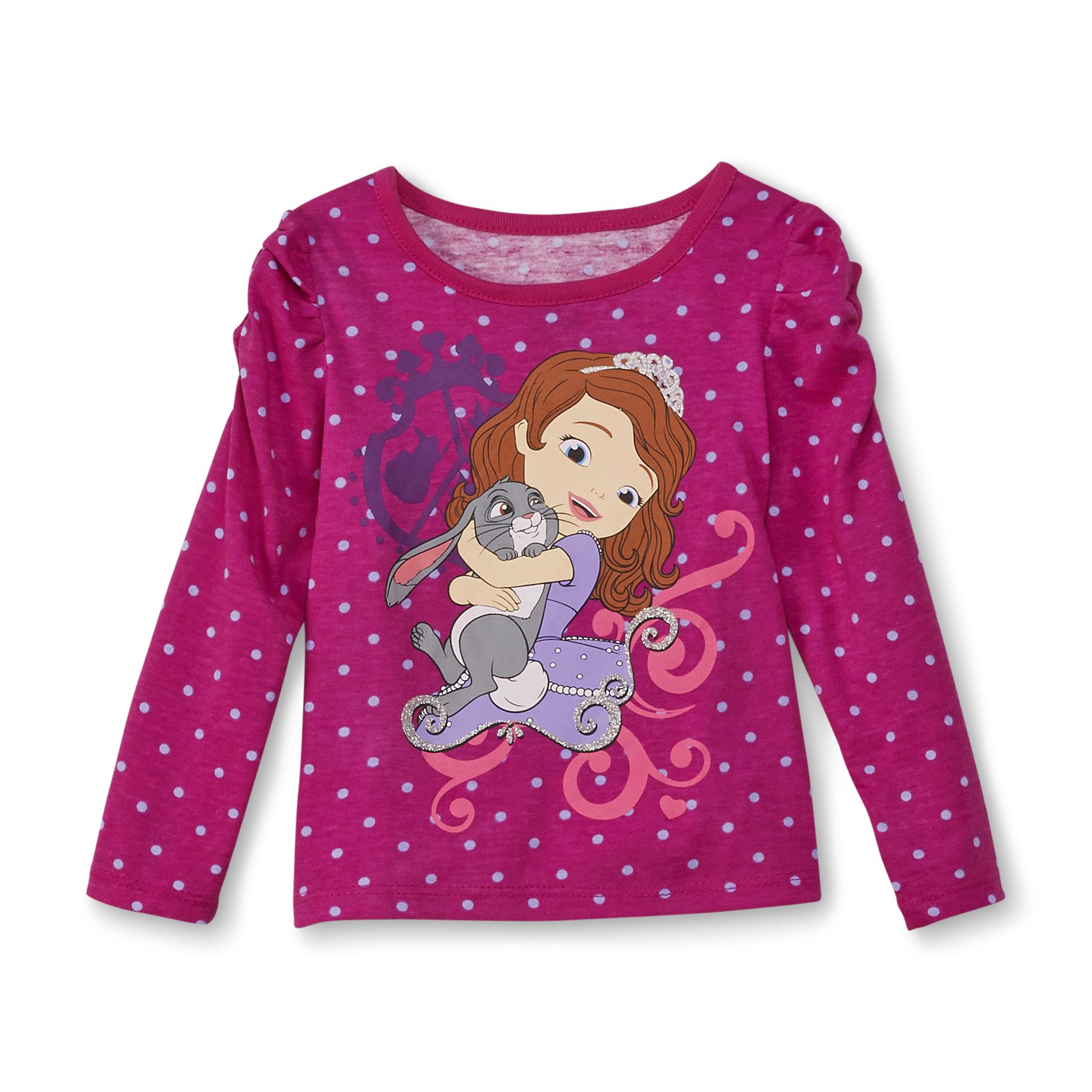 Disney Sofia The First Toddler Girl's Long-Sleeve Top