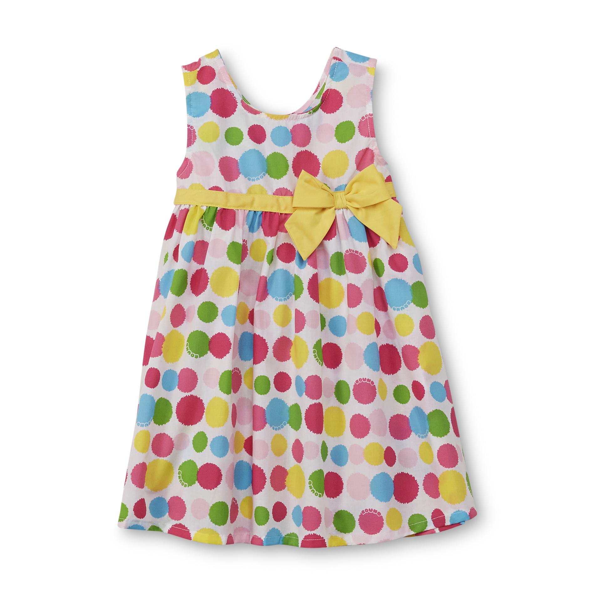 WATCH ME GROW Infant & Toddler Girl's Poplin Sundress - Dots
