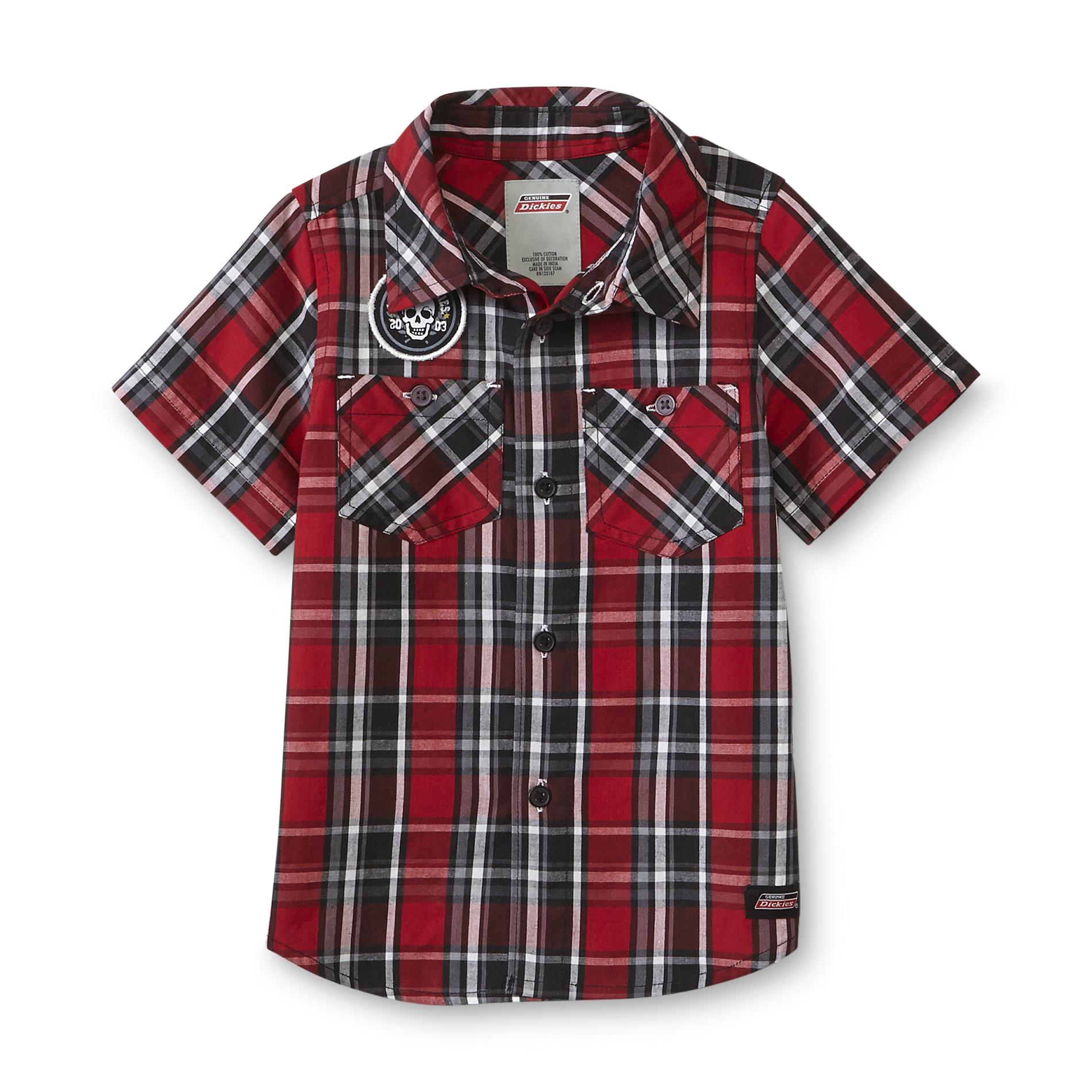 Dickies Infant & Toddler Boy's Button-Front Shirt - Skull
