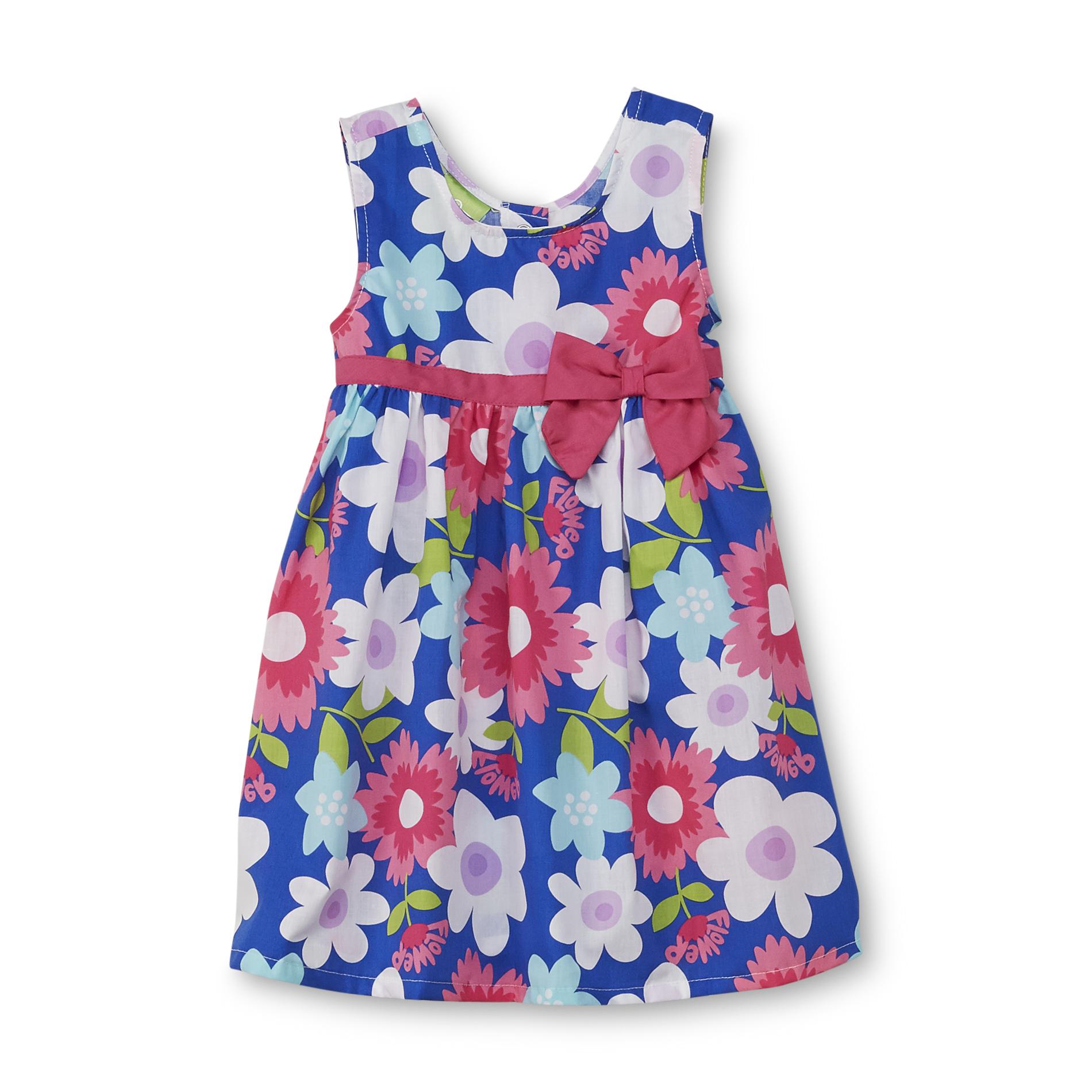 WATCH ME GROW Infant & Toddler Girl's Poplin Sundress - Floral