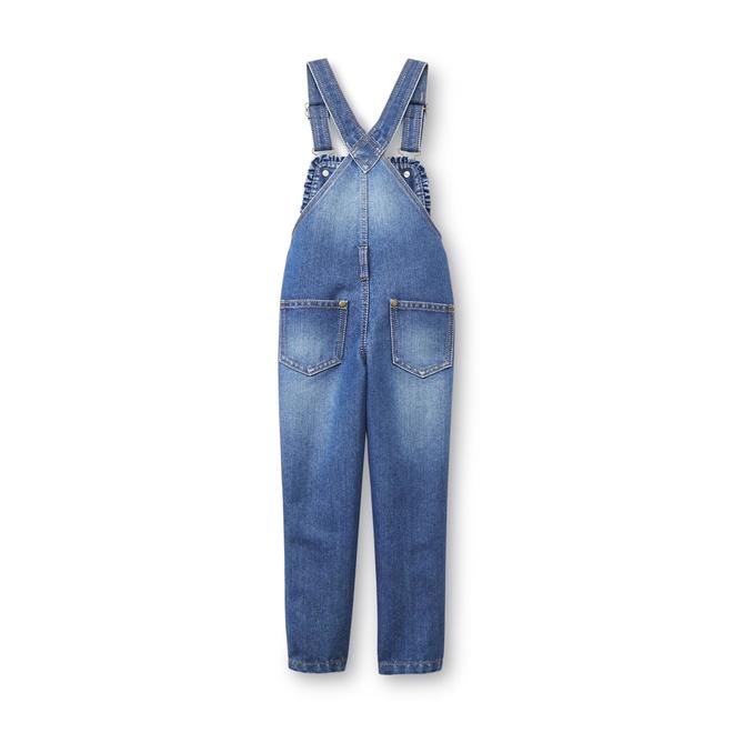 Toughskins Infant & Toddler Girl's Distressed Denim Overalls