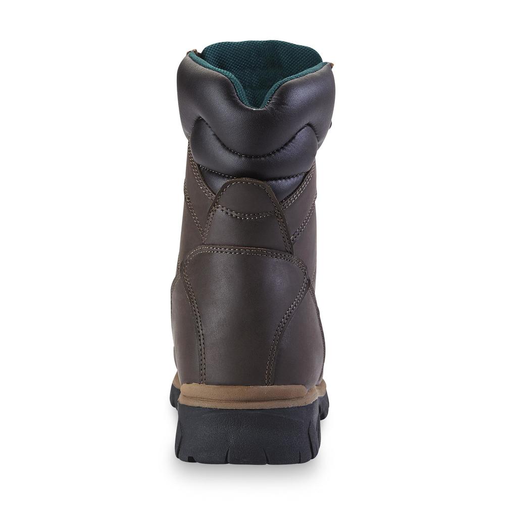 Texas Steer Men's Martinus 8" Brown Soft Toe Insulated Work Boot
