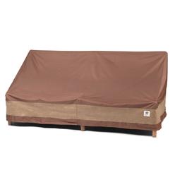 Duck Covers USO793735 79 in. Duck Covers Ultimate Patio Sofa Cover - Mocha Cappuccino