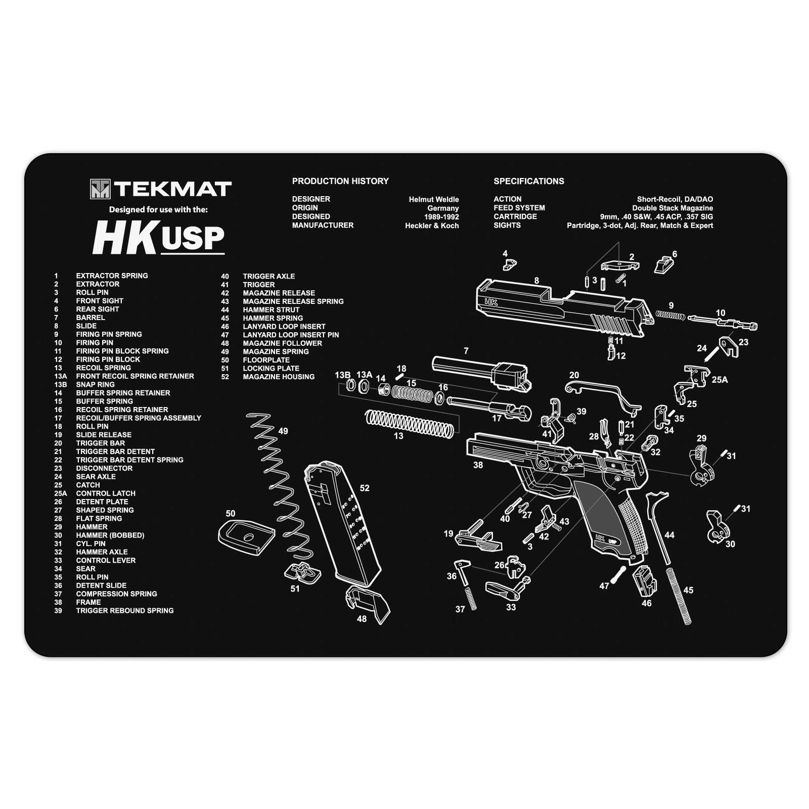 Beck Tek LLC TecMat, Black Beck Tek LLC TecMat, Black