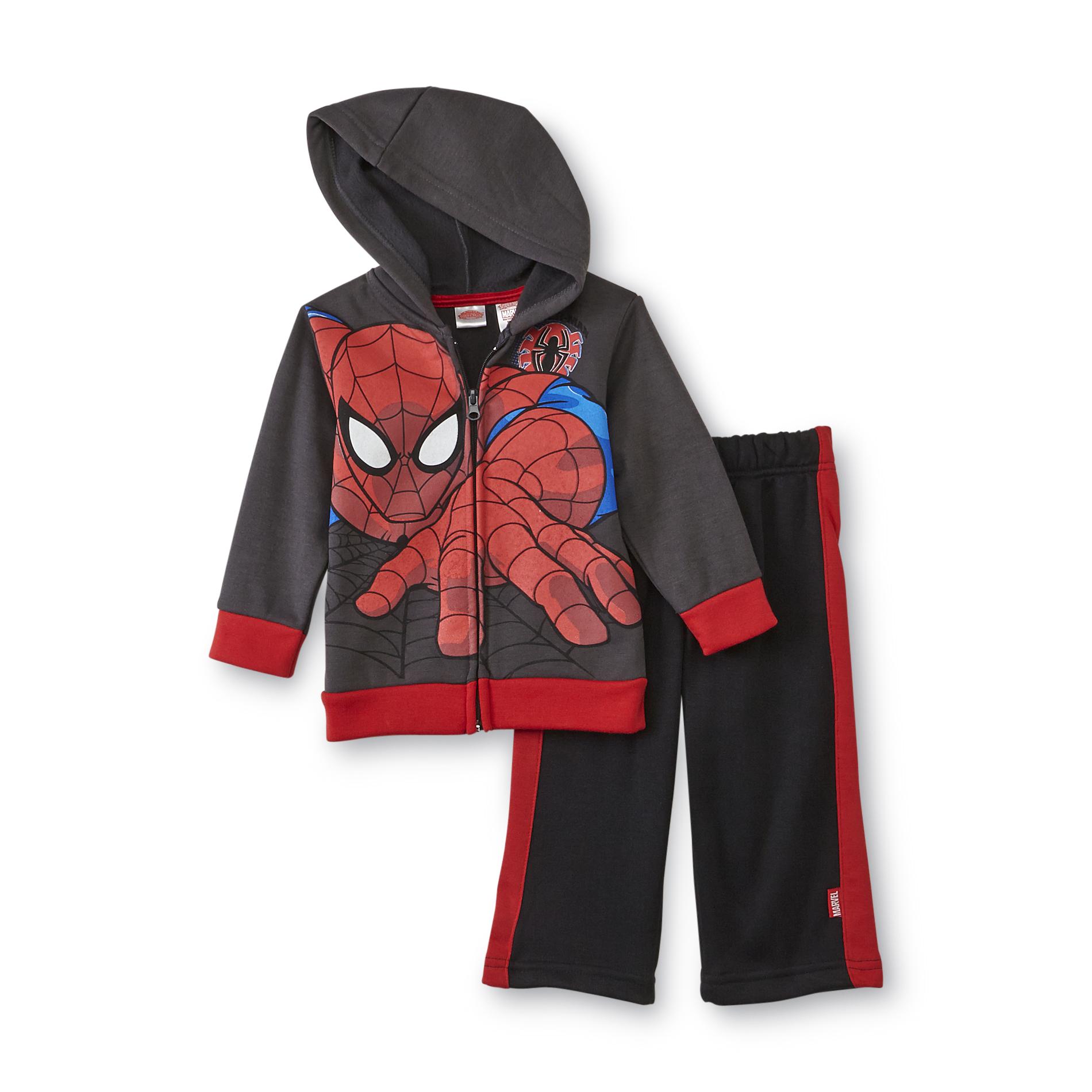 Marvel Spider-Man Infant & Toddler Boy's Hoodie Jacket & Sweatpants