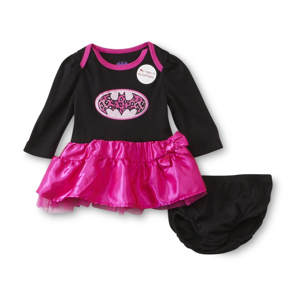 DC Comics Batgirl Newborn Girl's Costume Dress Set