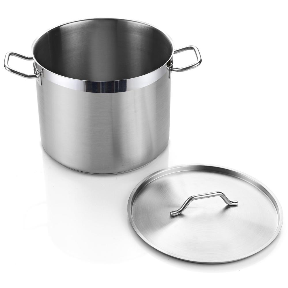 Cooks Standard 20-Quart Stainless Steel Professional Grade Stockpot with Lid
