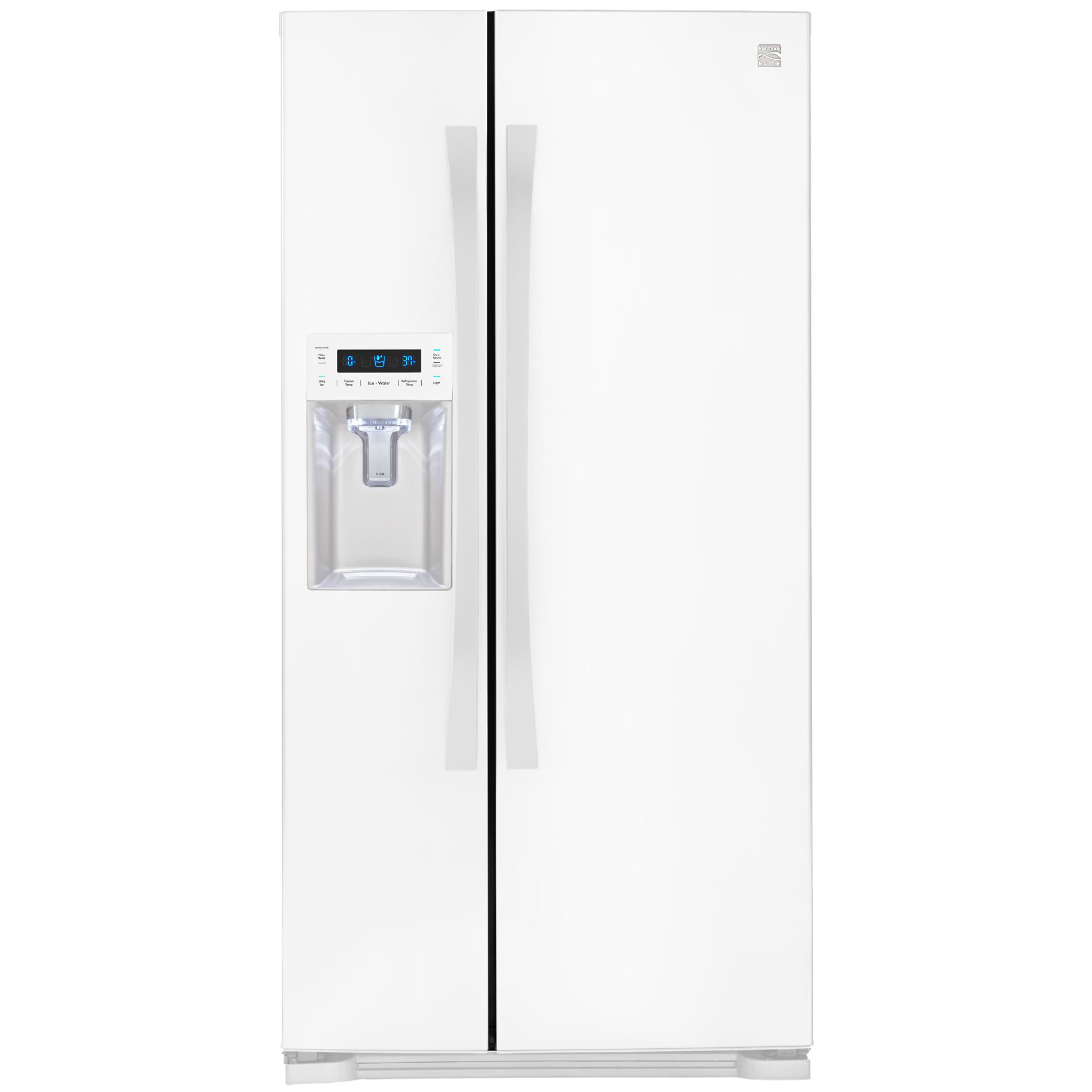 Kenmore Elite 51822 21 9 Cu Ft Side By Side Refrigerator With