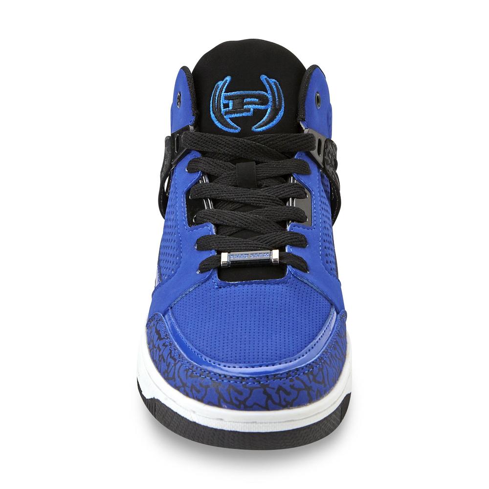 Phat Farm Men's Reed Blue/Black High-Top Basketball Shoe