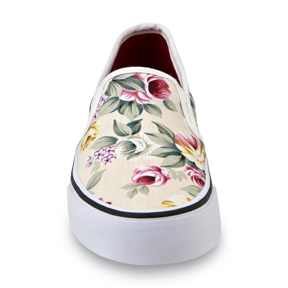 Bongo Women's Reid White/Floral Sneaker
