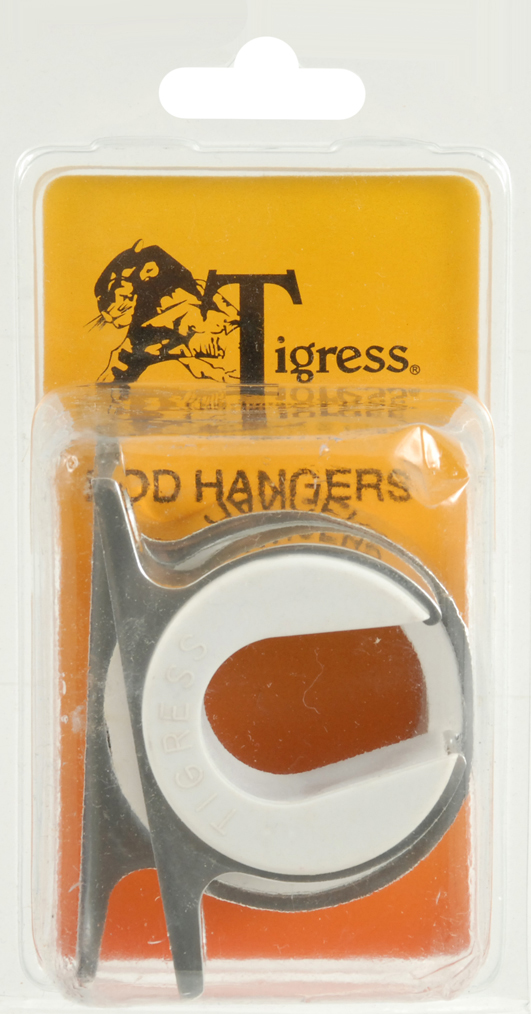 Tigress Rod Hanger - Silver Anodized