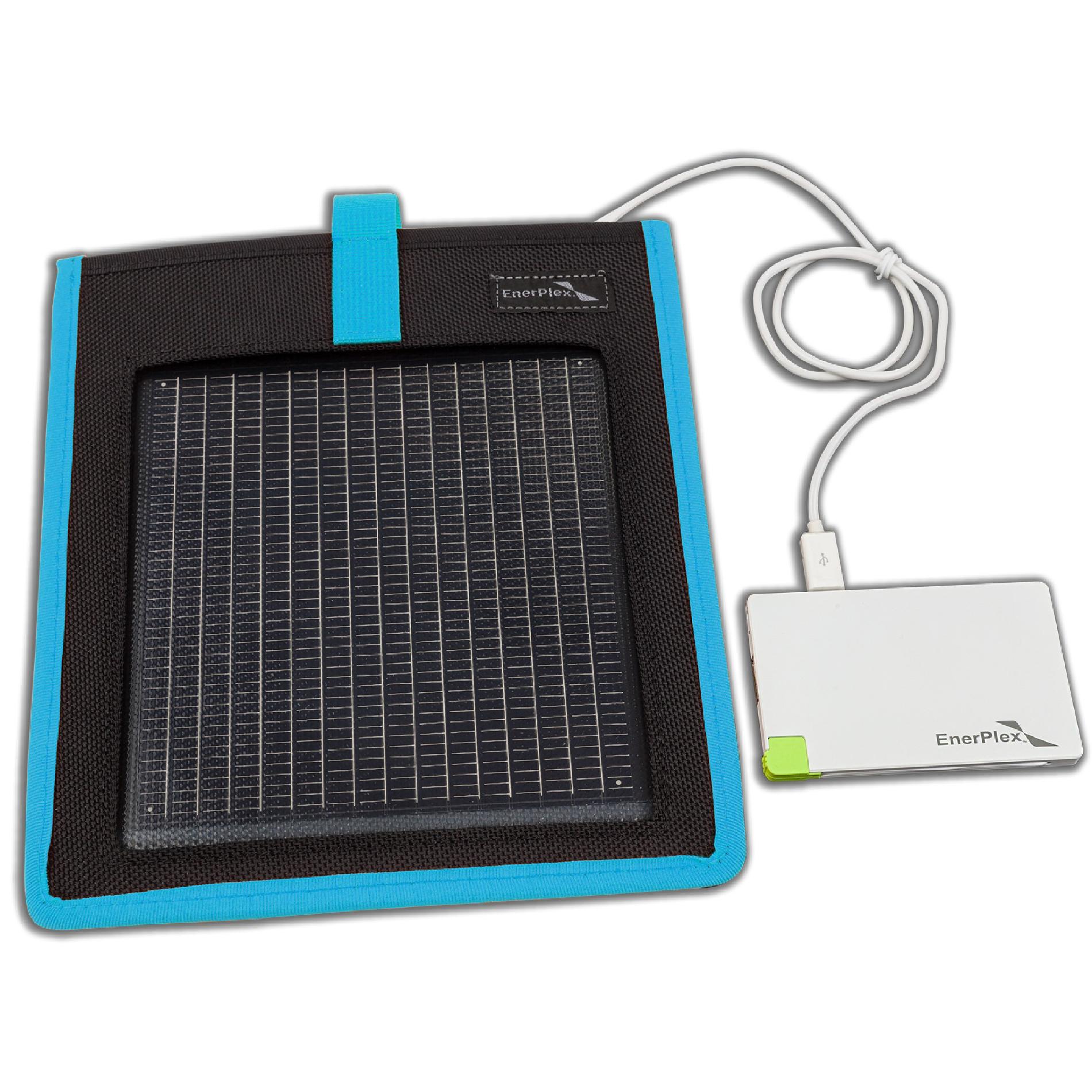 EnerPlex KR0001BL Kickr I Blue Solar Charger 1.5
