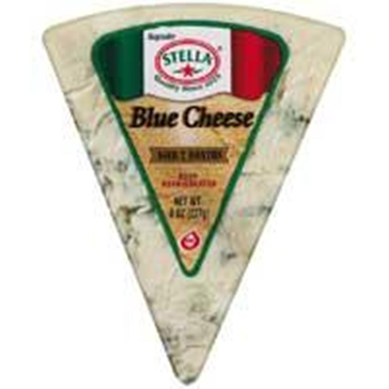Stella  Blue Wedge Cheese, 8 oz