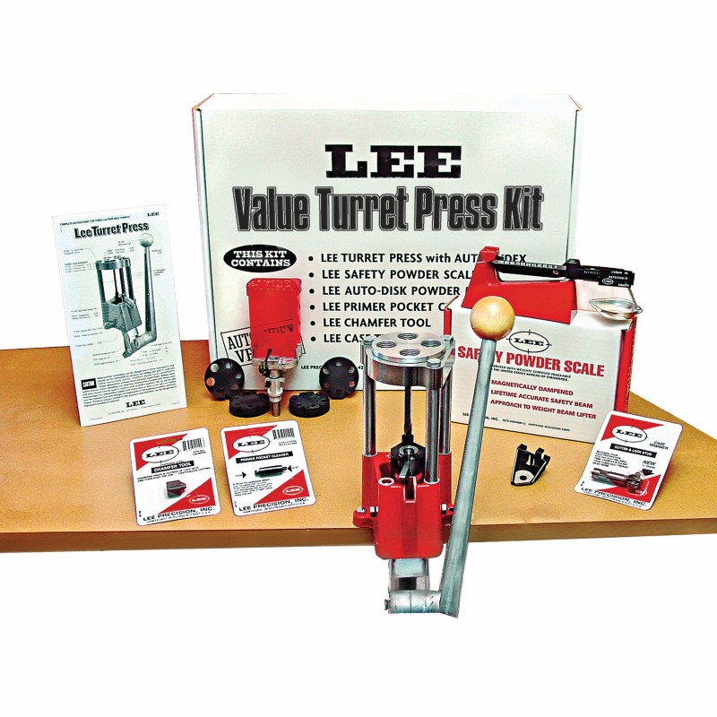 Lee Precision Deluxe 4 Hole Turret Press Kit