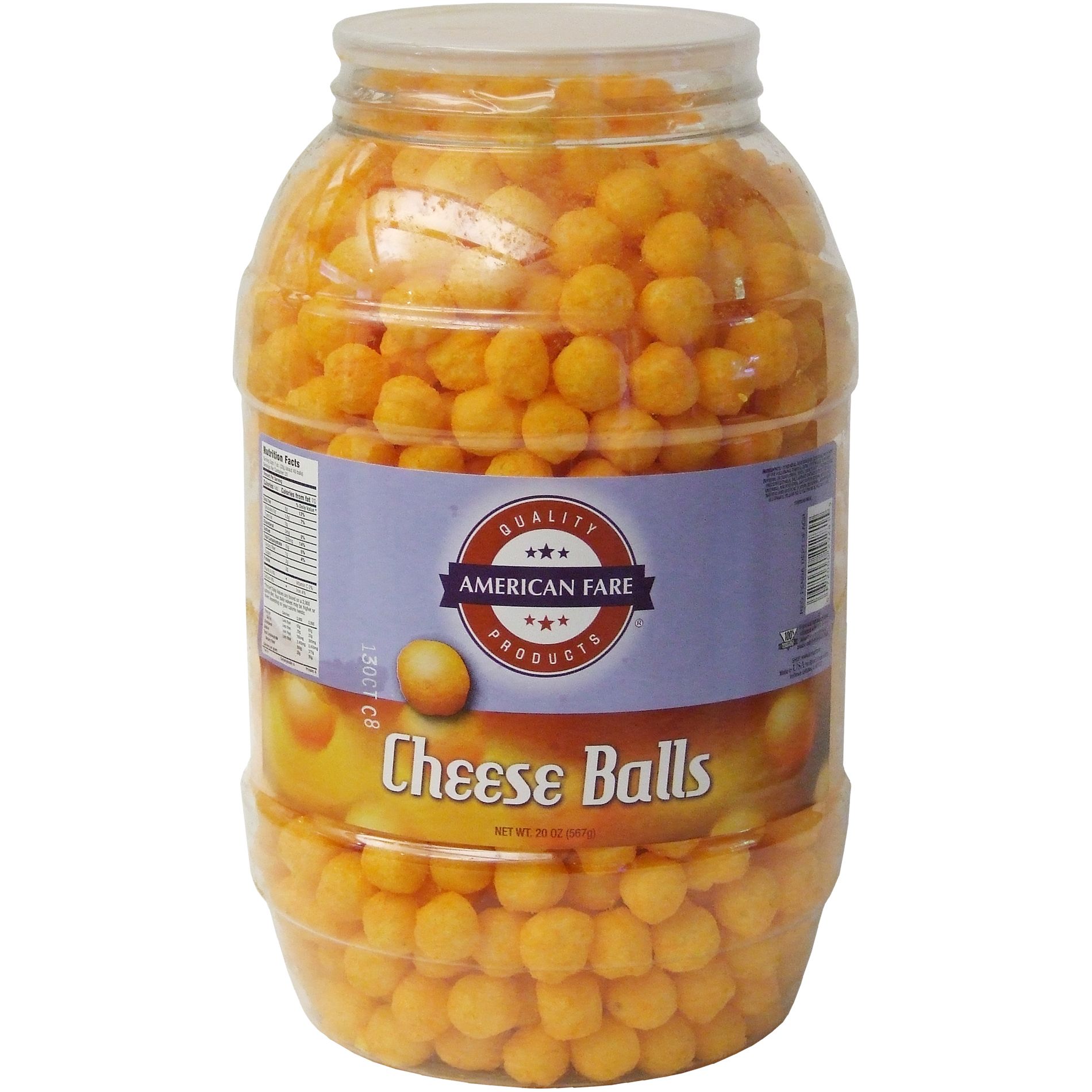American Fare Cheese Balls 7 Ounce Bag
