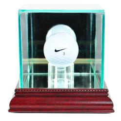 Perfect Cases - Golf Ball Display Case, Cherry Finish