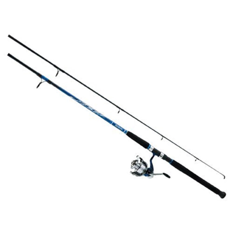 Daiwa D-Wave Saltwater Spin Combo 3BB Sz40 8ft 2pc Med, Size: Medium, Blue Daiwa D-Wave Saltwater Spin Combo 3BB Sz40 8ft 2pc Med, Size: Medium, Blue