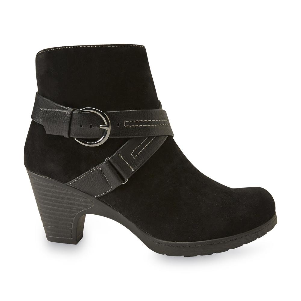 I Love Comfort Women's Ponce Black Ankle Bootie